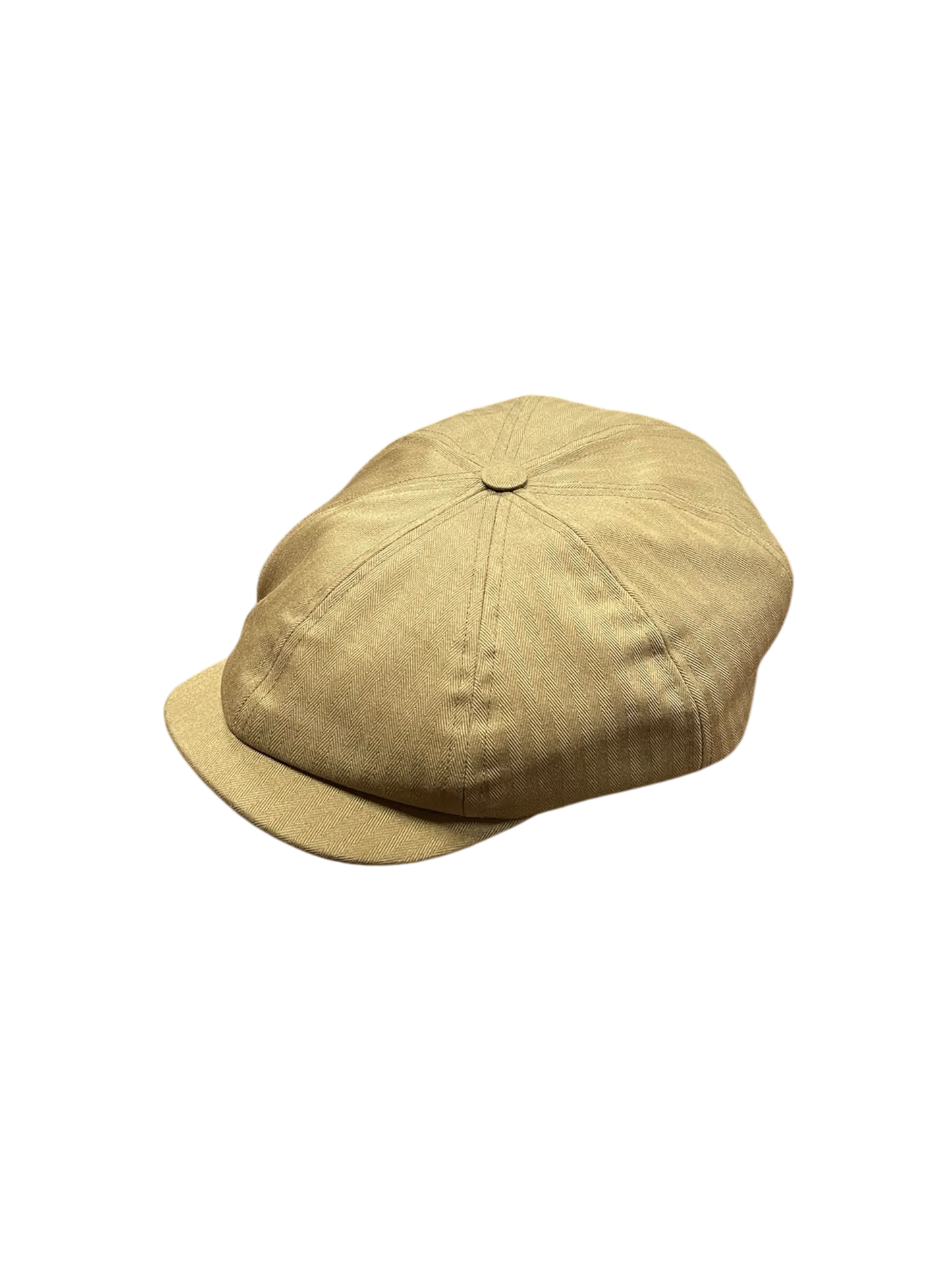 Herringbone Cotton ‘Brooklyn’ Newsboy Cap