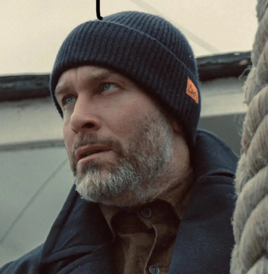 Fine-Knit Merino Laird Beanie