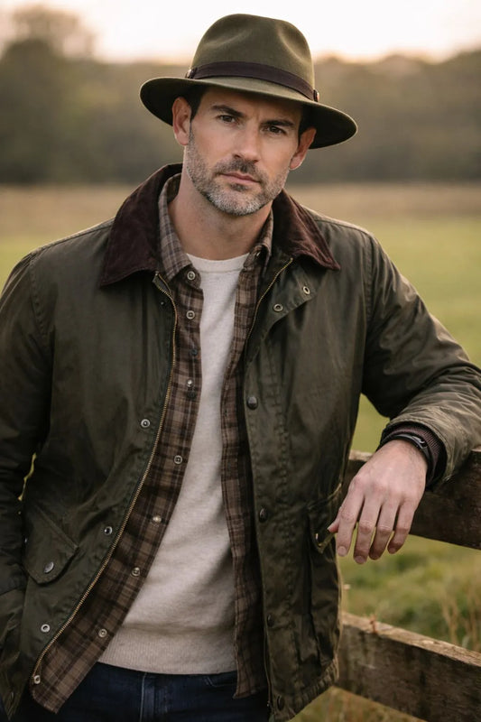 The Langdale Fedora Furfelt Structured Fit