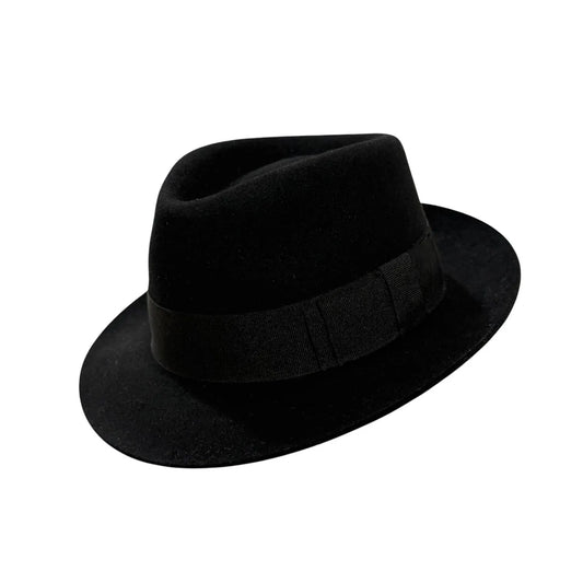 City Trilby Furfelt (BLACK)