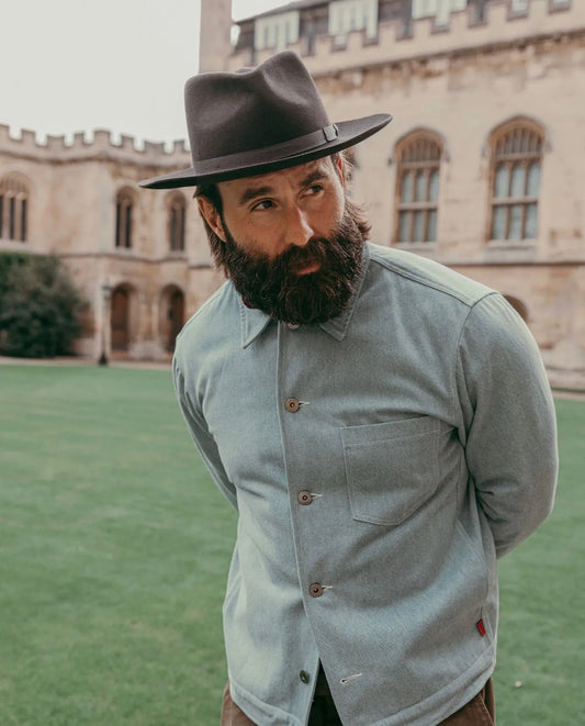 “The American” Fedora – Cashmere Felt 1950s Rebel Hat