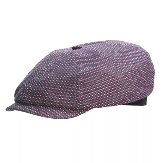 Polka Dot 'Brooklyn' Newsboy Cap