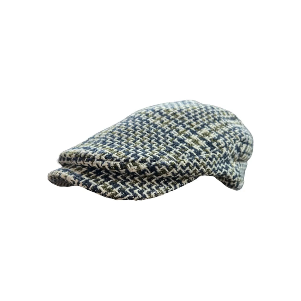 Zig-Zag Tweed Sicilian cap