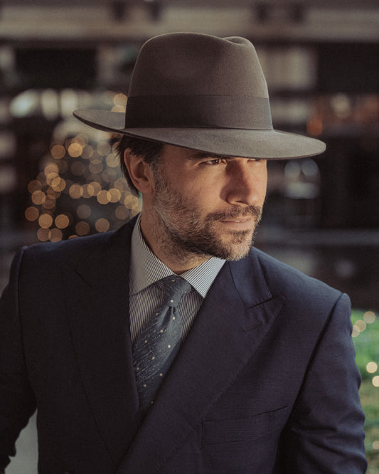 Manhattan Fedora Furfelt Structured Fit