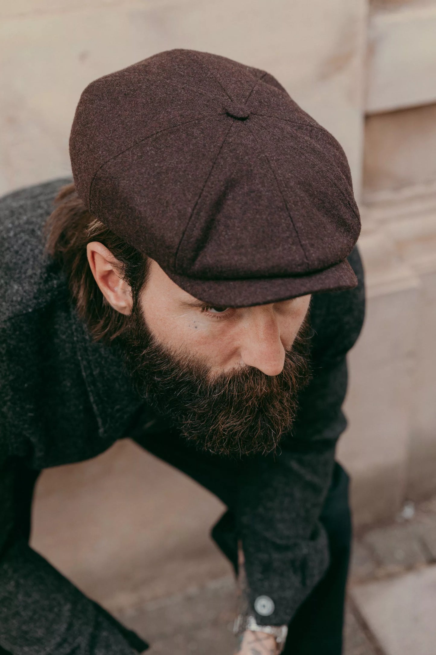 Loden 'Brooklyn' Newsboy Cap