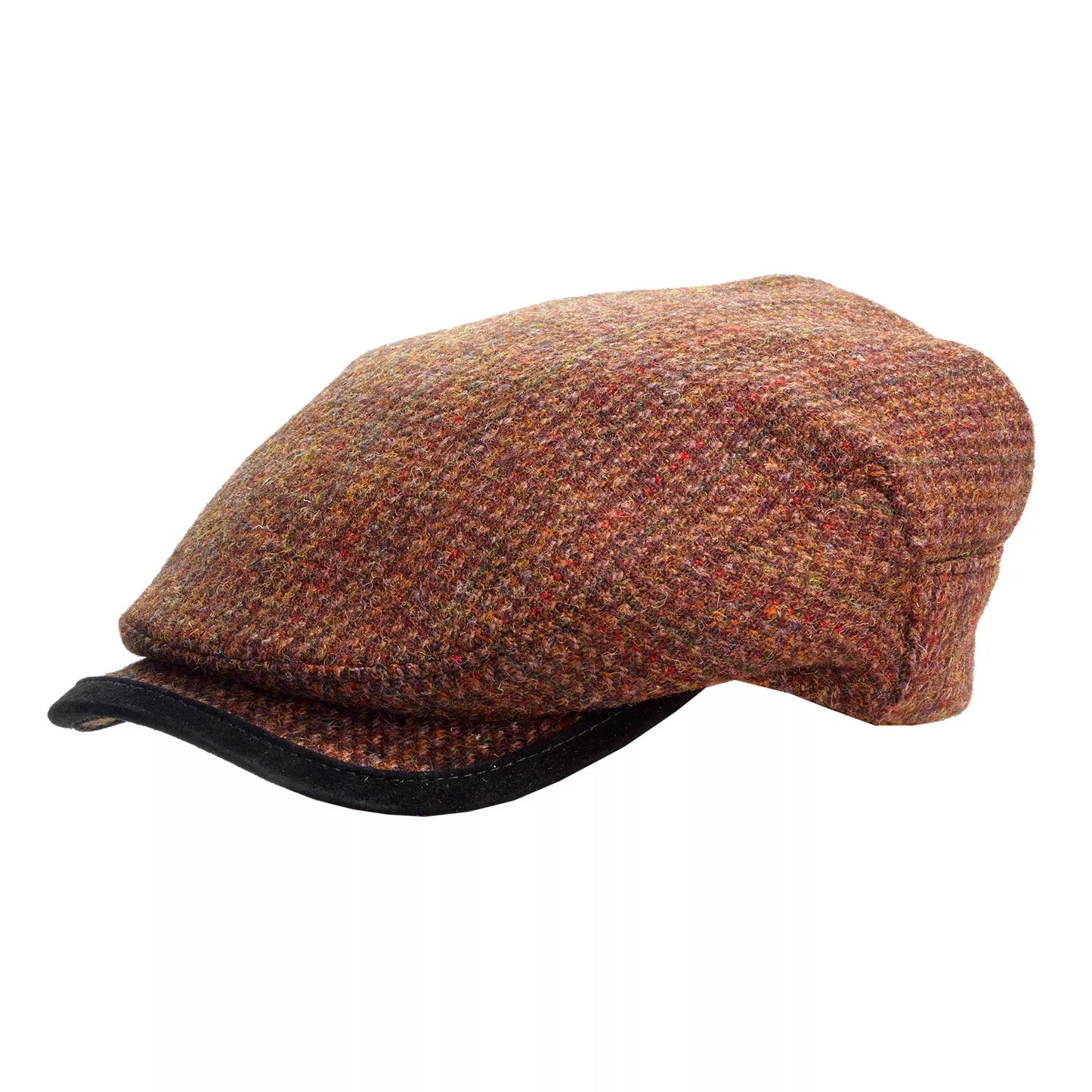 Harris tweed Sicilian brown small square