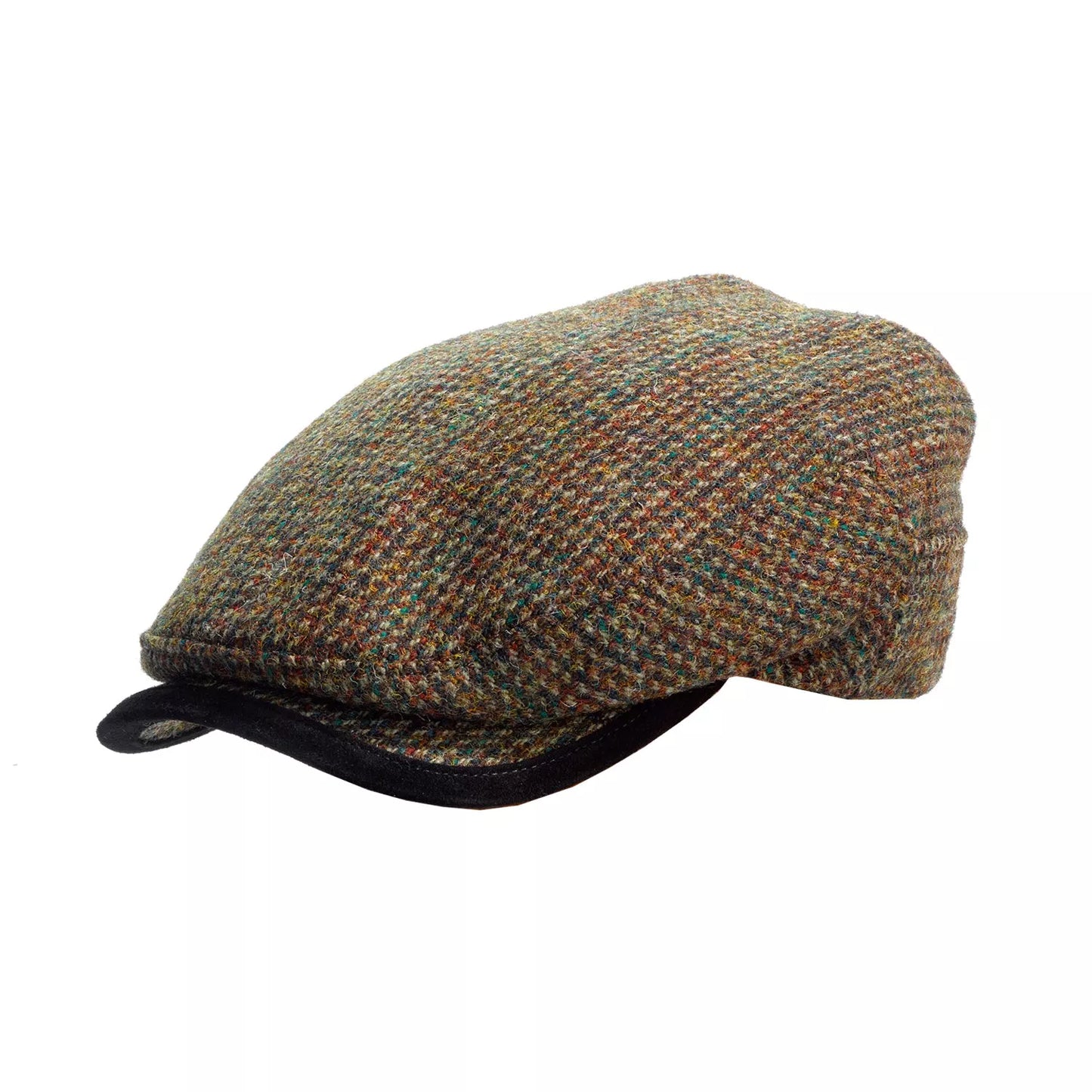 Harris tweed Sicilian green small square