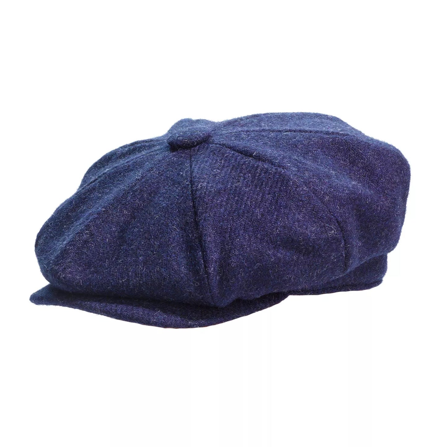 Slim-fit Hudson ‘Brooklyn’ Newsboy Cap, handcrafted in England for men & women.