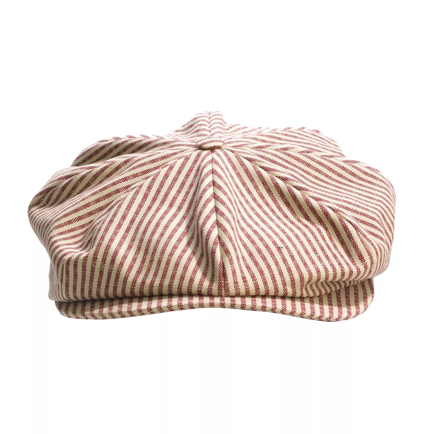 Cotton Stripe Bakerboy Cap