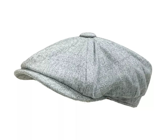 Marlow Hudson 'Brooklyn' Newsboy Cap slate grey