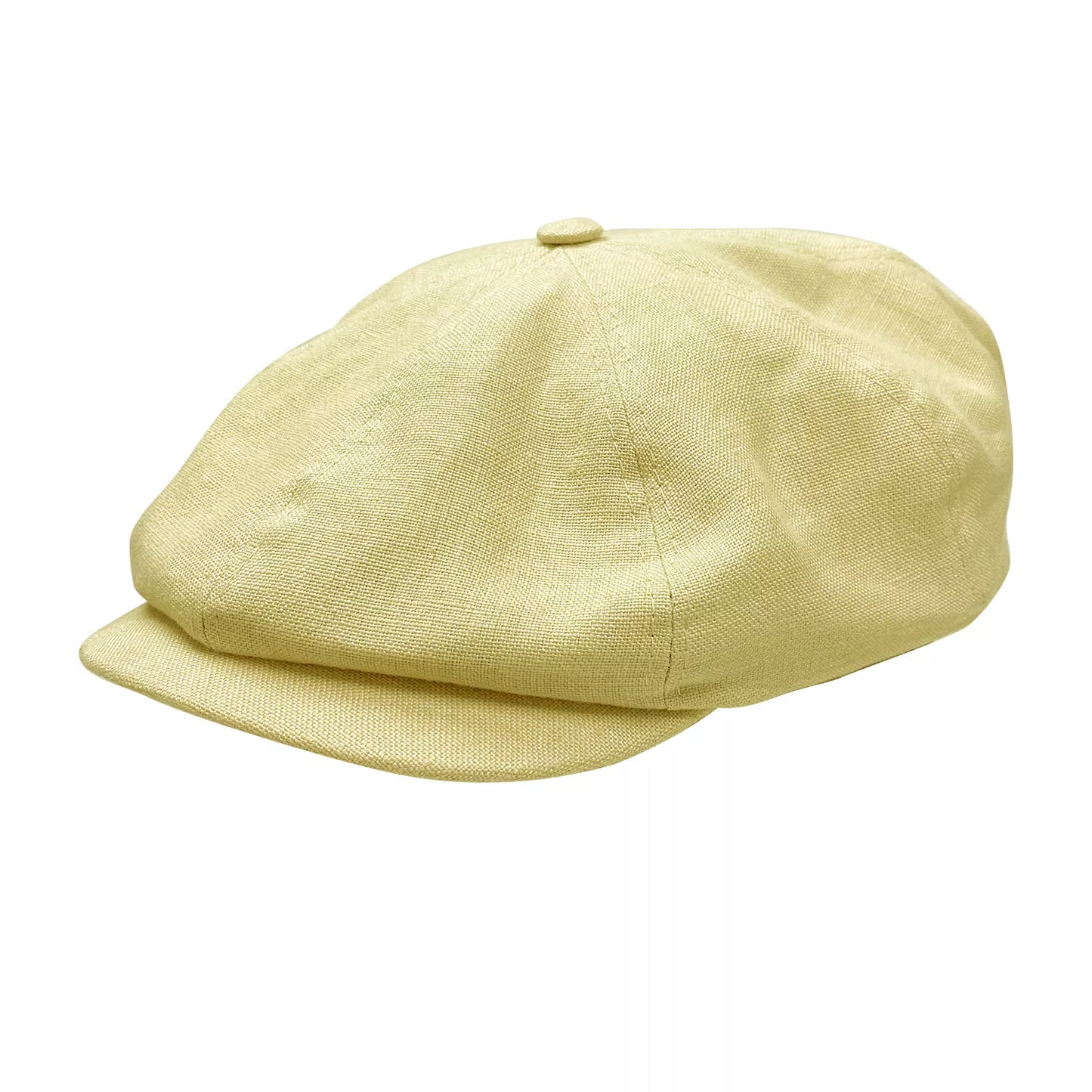 Linen Brooklyn Newsboy Cap