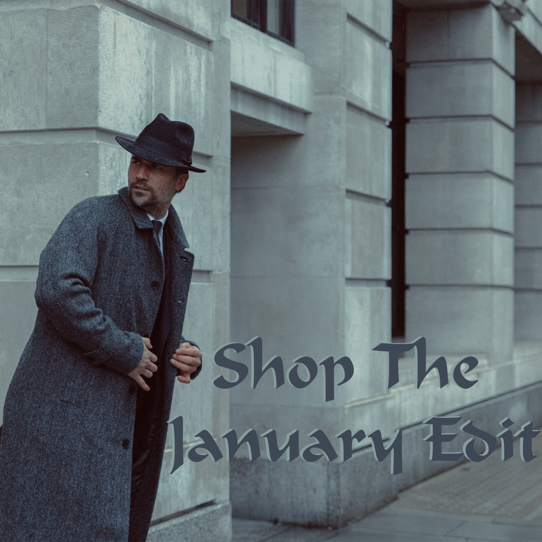 Keep Rain Off Your Face and Your Fedora Secure in Blustery Weather