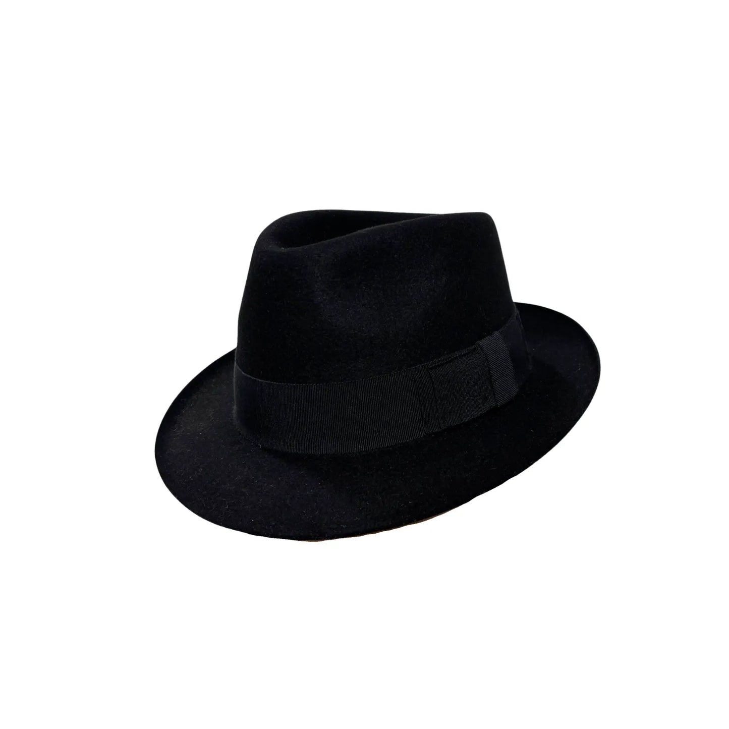 City Trilby Furfelt (BLACK)
