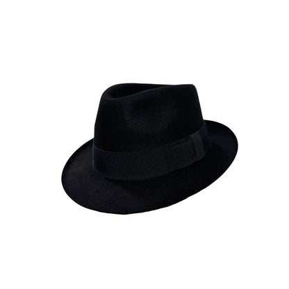 City Trilby Furfelt (BLACK)
