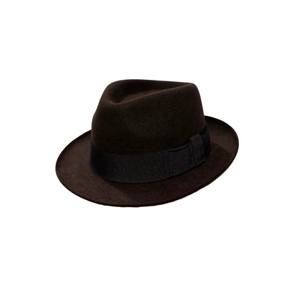 City Trilby Furfelt (BROWN)
