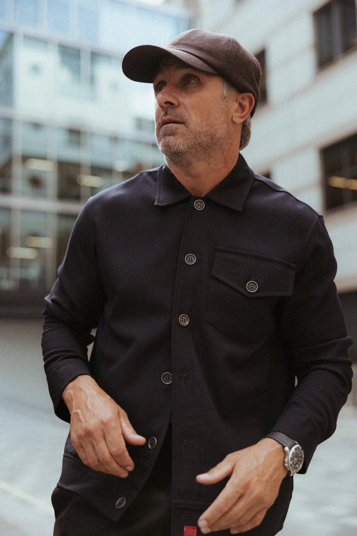 Gabardine Engineer Jacket