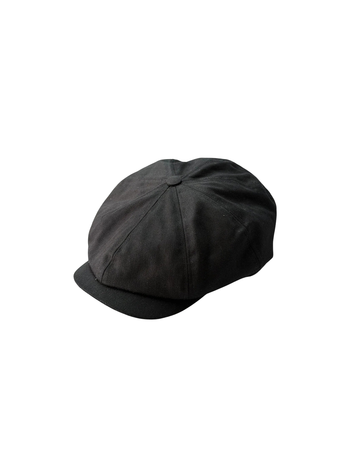 Brooklyn Bakerboy Cap - Herringbone Cotton 'Newsboy'