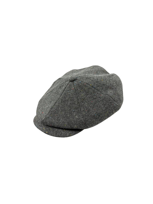Speckled 'Brooklyn' Newsboy Cap (GREY)