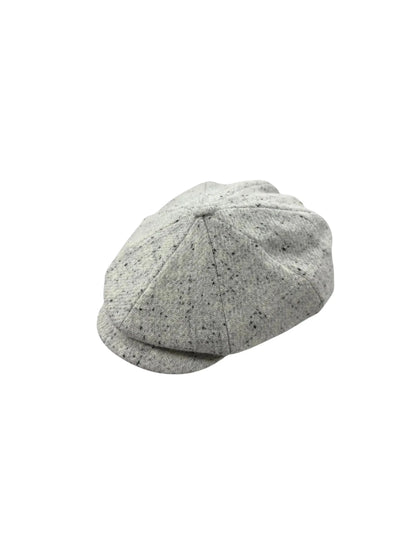Speckled 'Brooklyn' Newsboy Cap (PALE GREY)