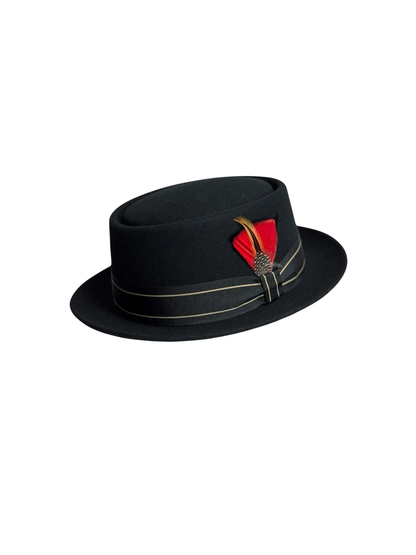 Round Porkpie Hat