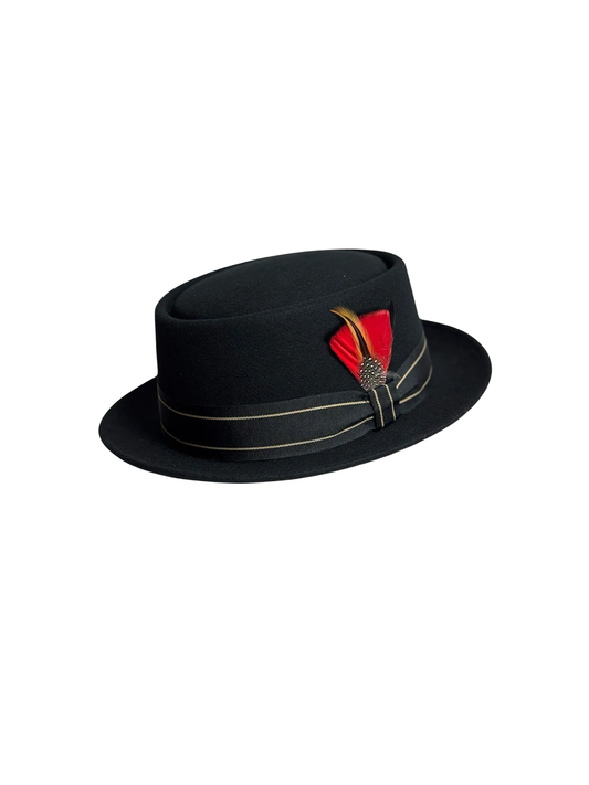 Round Porkpie Hat