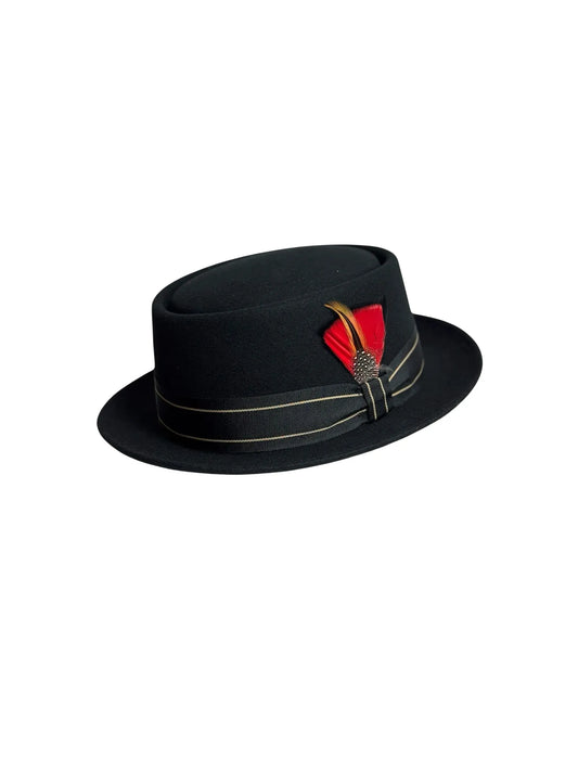 Round Porkpie Hat