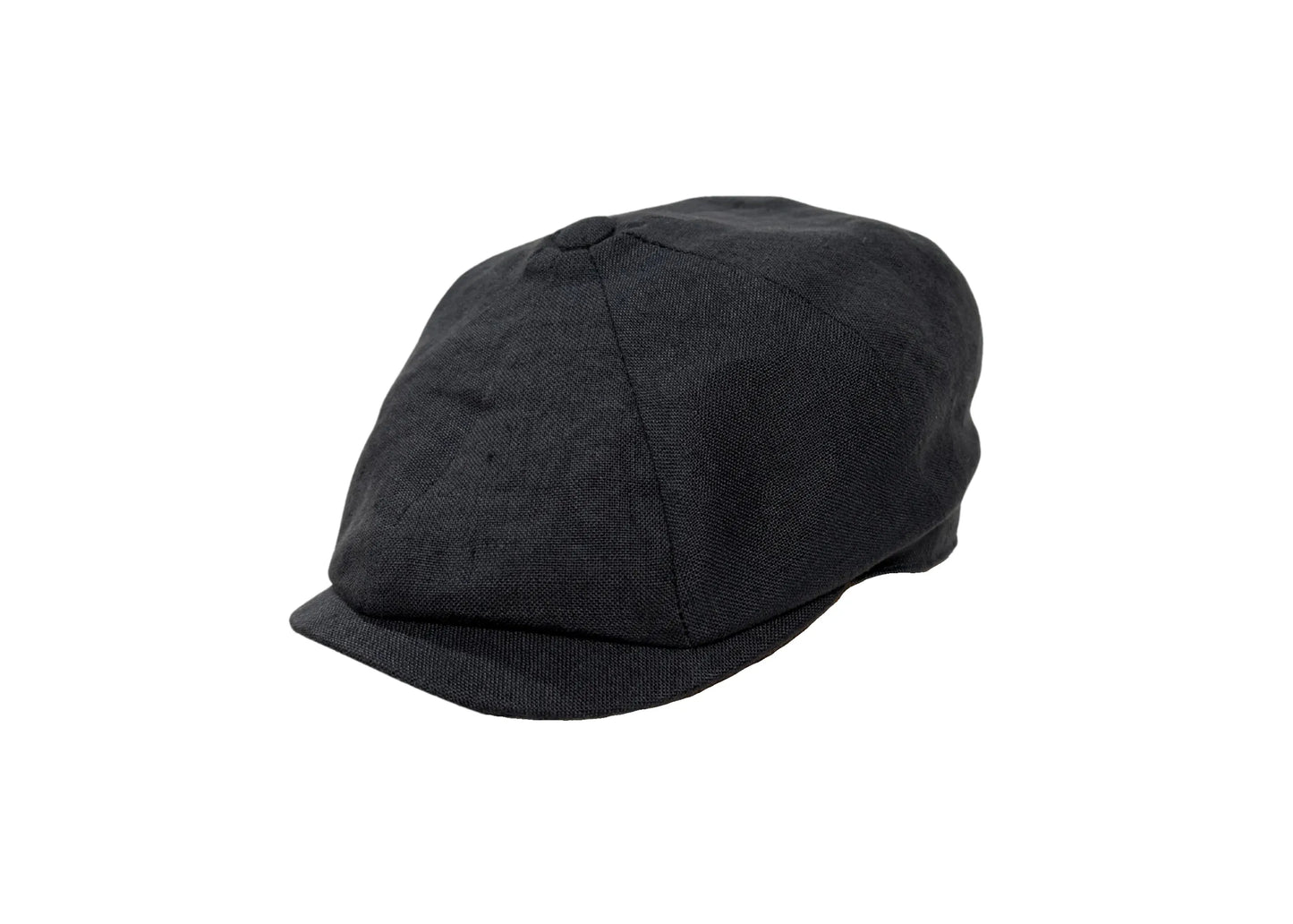 Linen 'Brooklyn' Bakerboy Cap