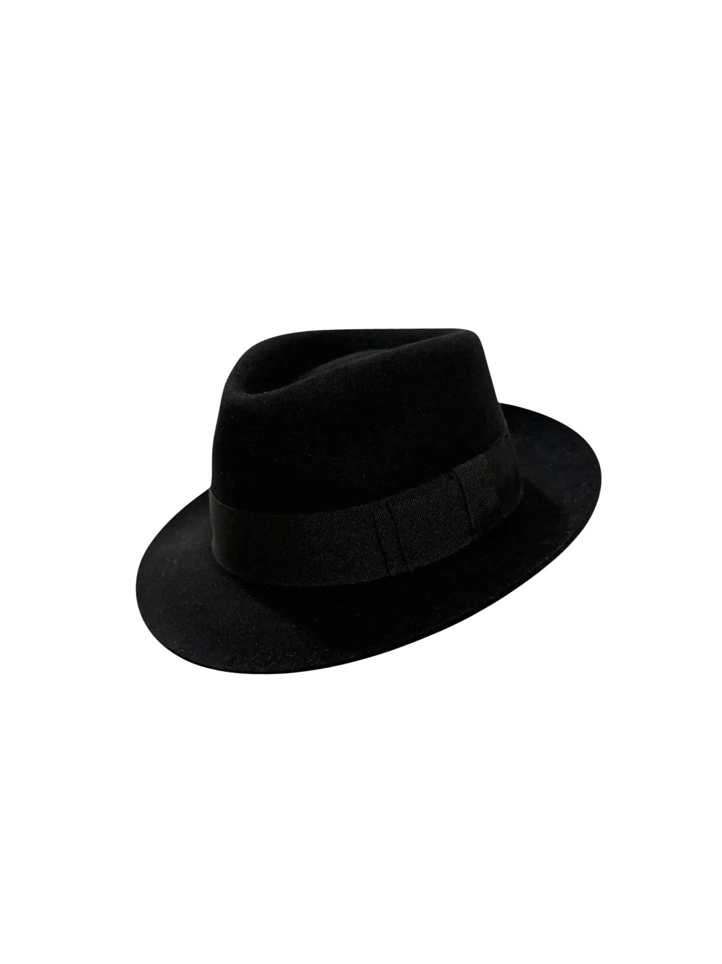 City Trilby Furfelt (BLACK)