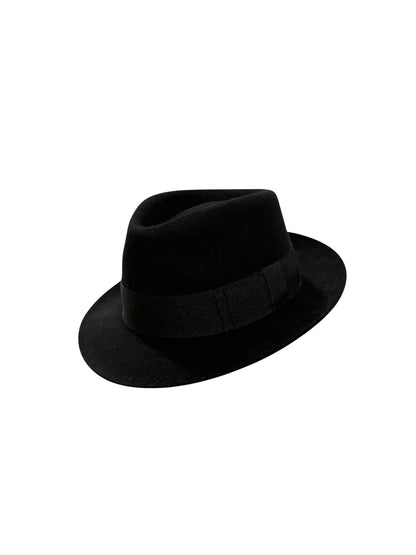City Trilby Furfelt (BLACK)