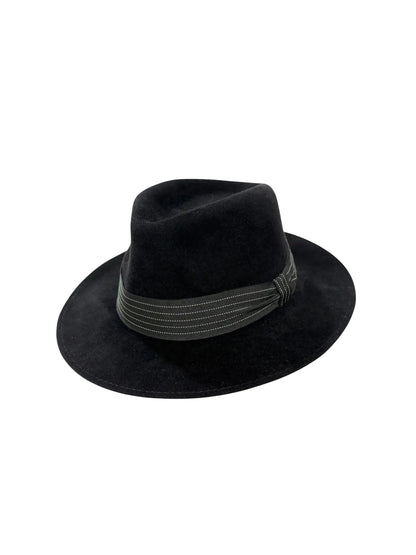 Shaftesbury fedora in velour furfelt