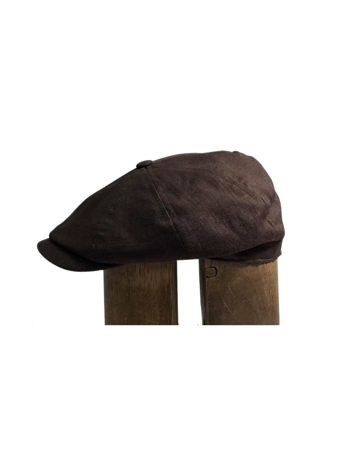 Linen 'Brooklyn' Bakerboy Cap
