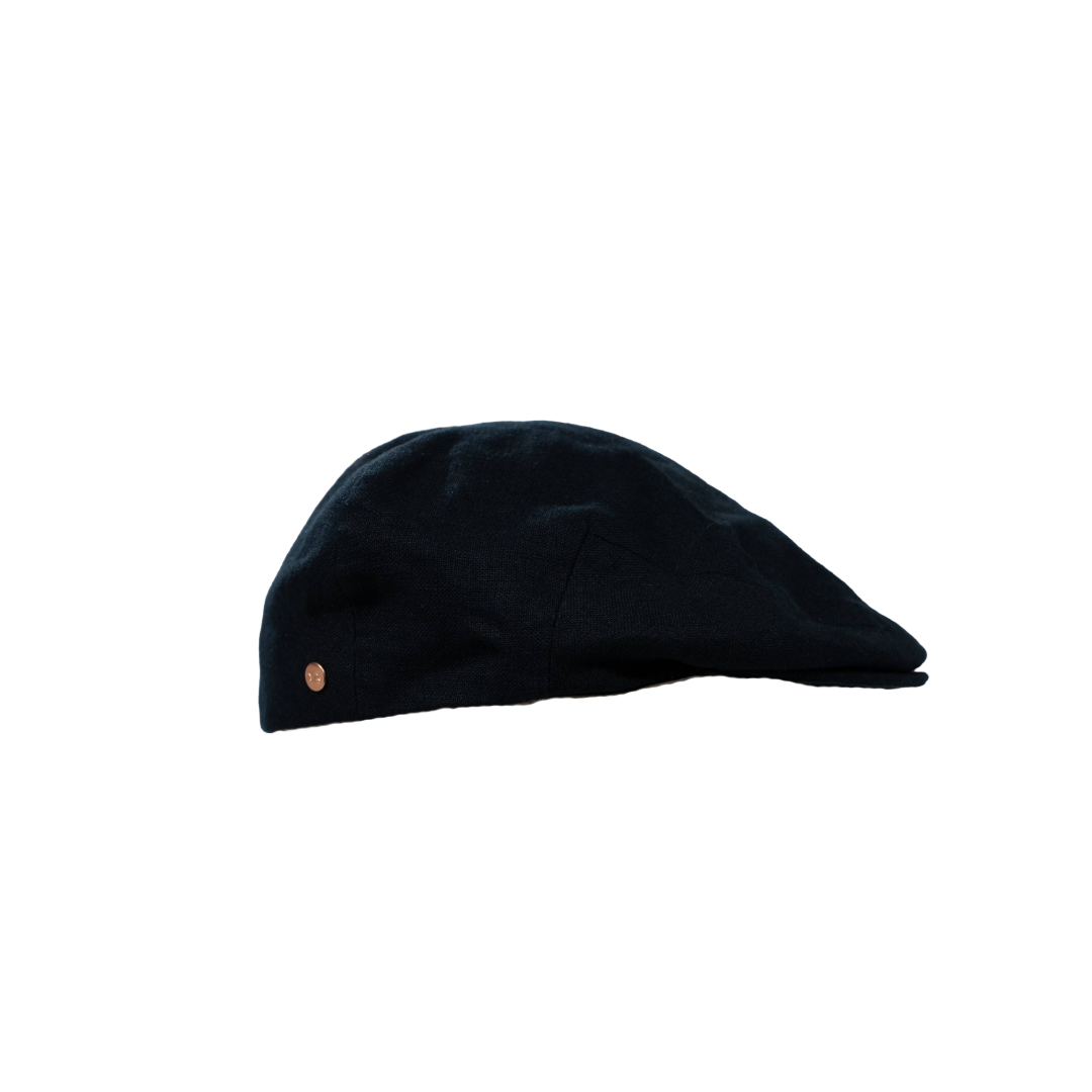 British Linen Flat Cap