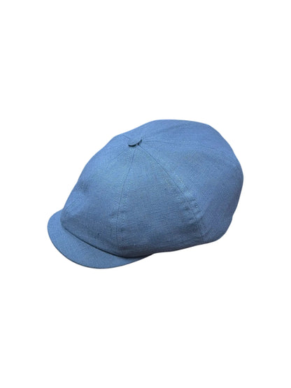 Linen Brooklyn Newsboy Cap