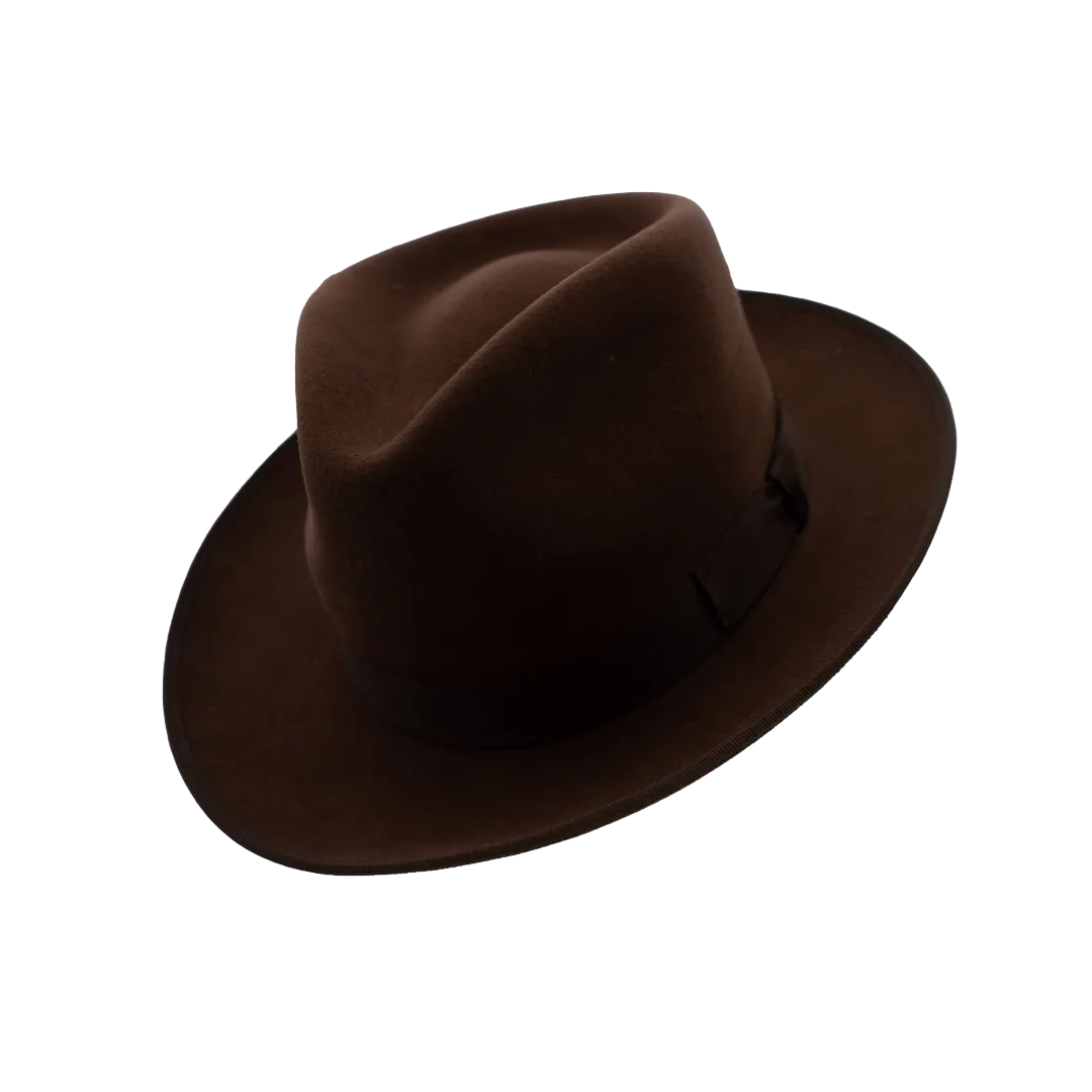 Alfred Cashmere Suede Fedora