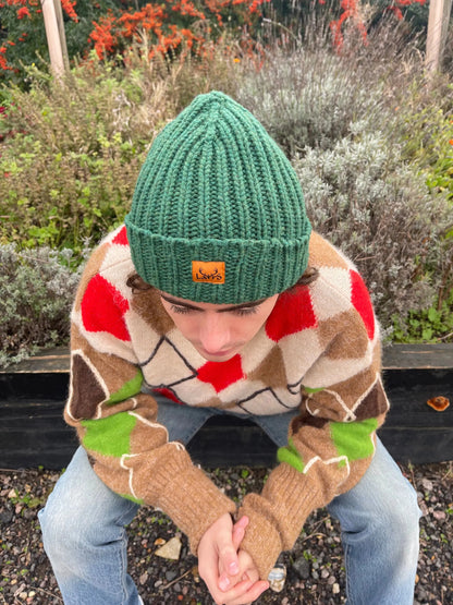 Chunky-Knit Merino Beanie