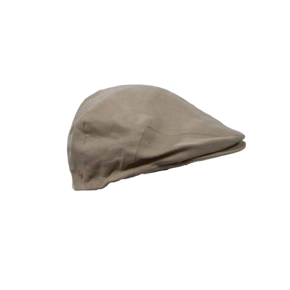 British Linen Flat Cap
