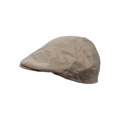 British Linen Flat Cap