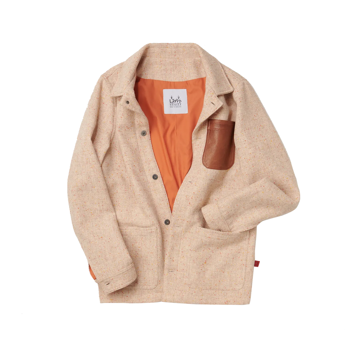 Workshop Jacket - Oatmeal Harris Tweed