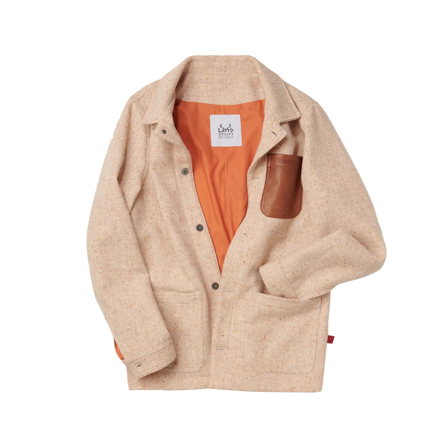 Workshop Jacket - Oatmeal Harris Tweed