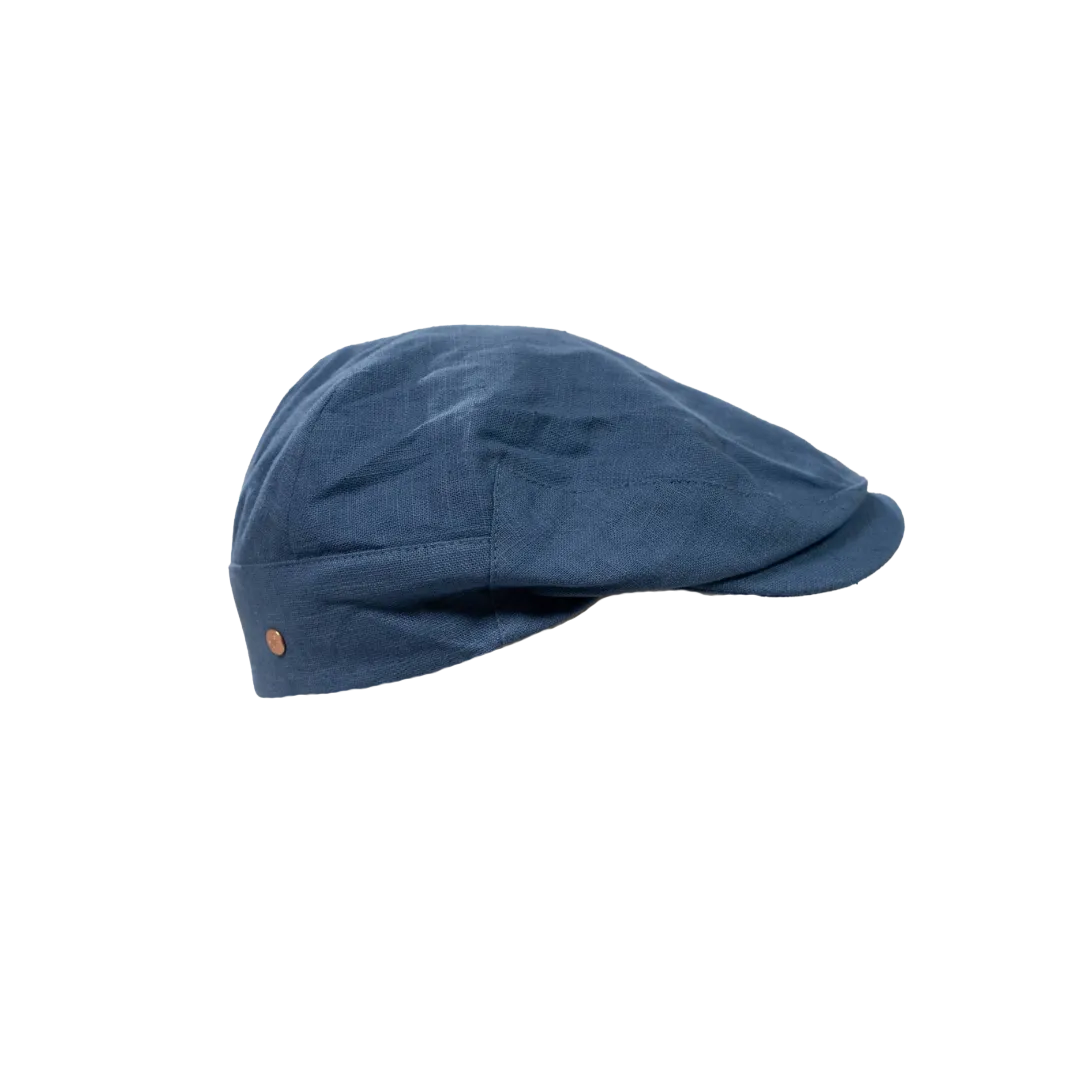 Linen Sicilian Flat cap
