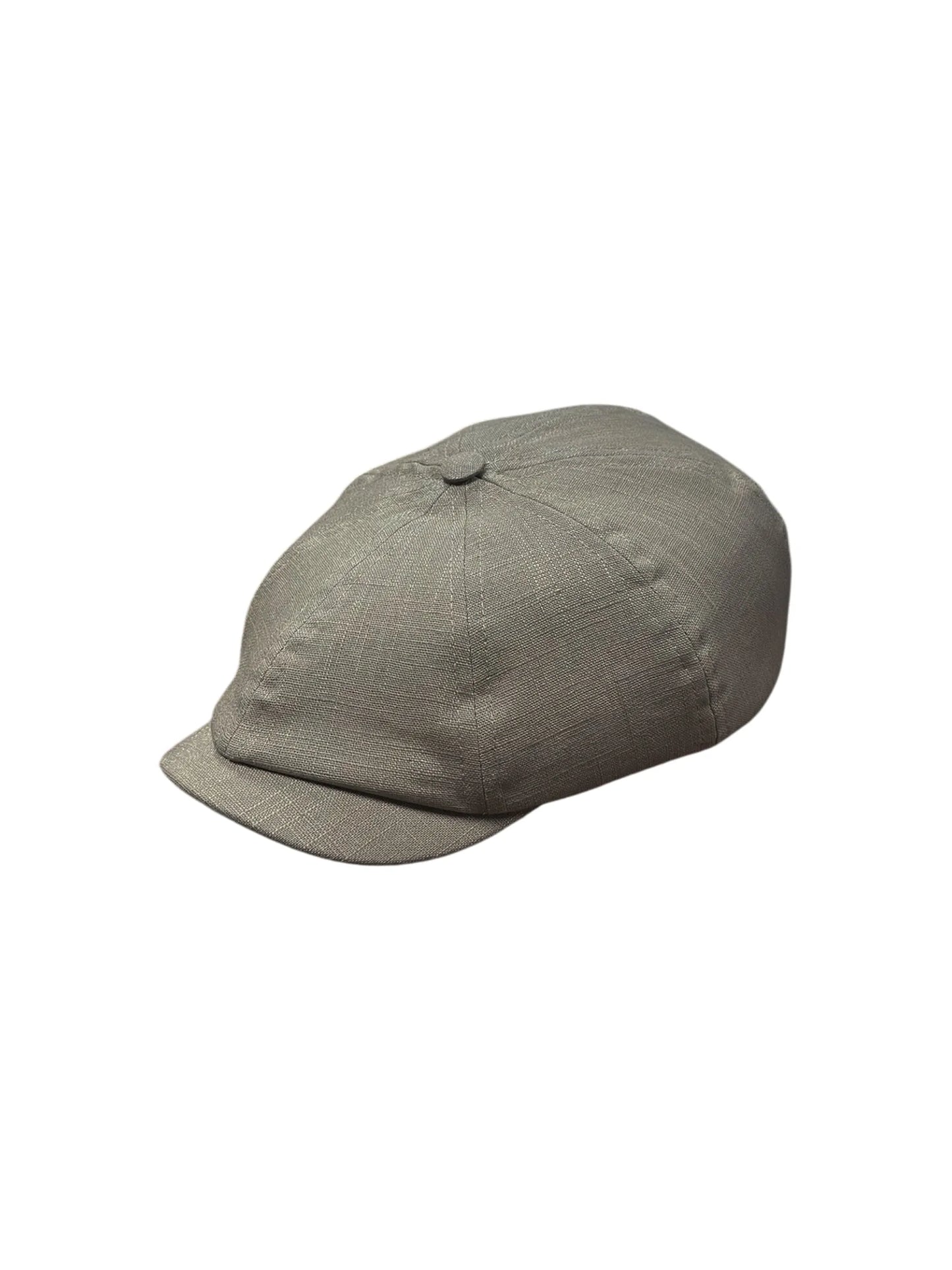 Linen Brooklyn Newsboy Cap