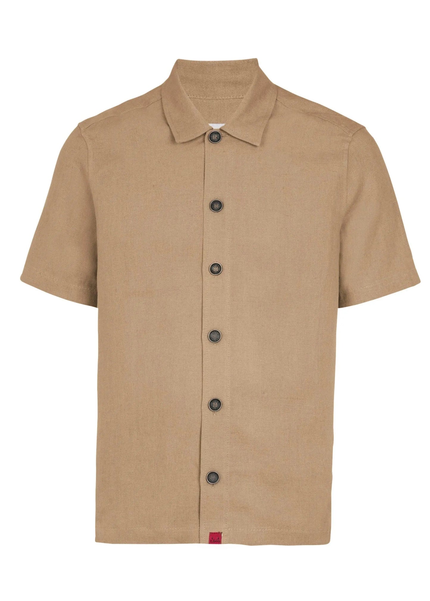 Linen Utility Short Sleeve Shirt