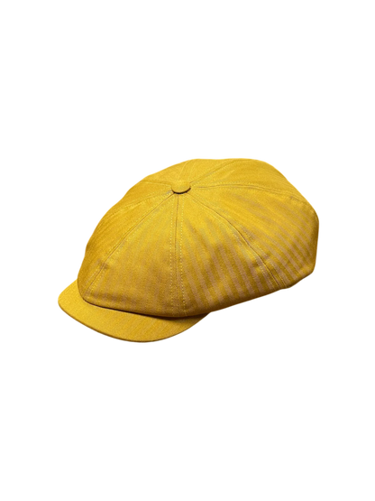 Herringbone Cotton ‘Brooklyn’ Newsboy Cap