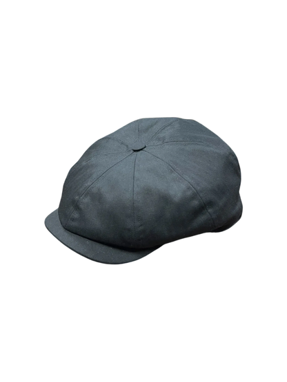 Herringbone Cotton ‘Brooklyn’ Newsboy Cap
