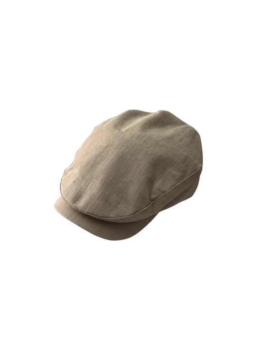 Linen Sicilian Flat cap