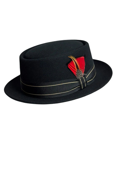 Round Porkpie Hat