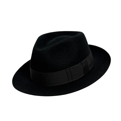City Trilby in Fune Cashmere Felt