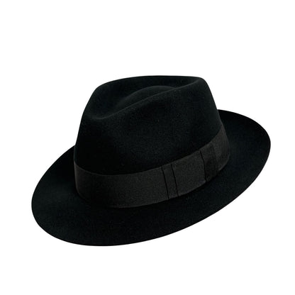 City Trilby in Fune Cashmere Felt