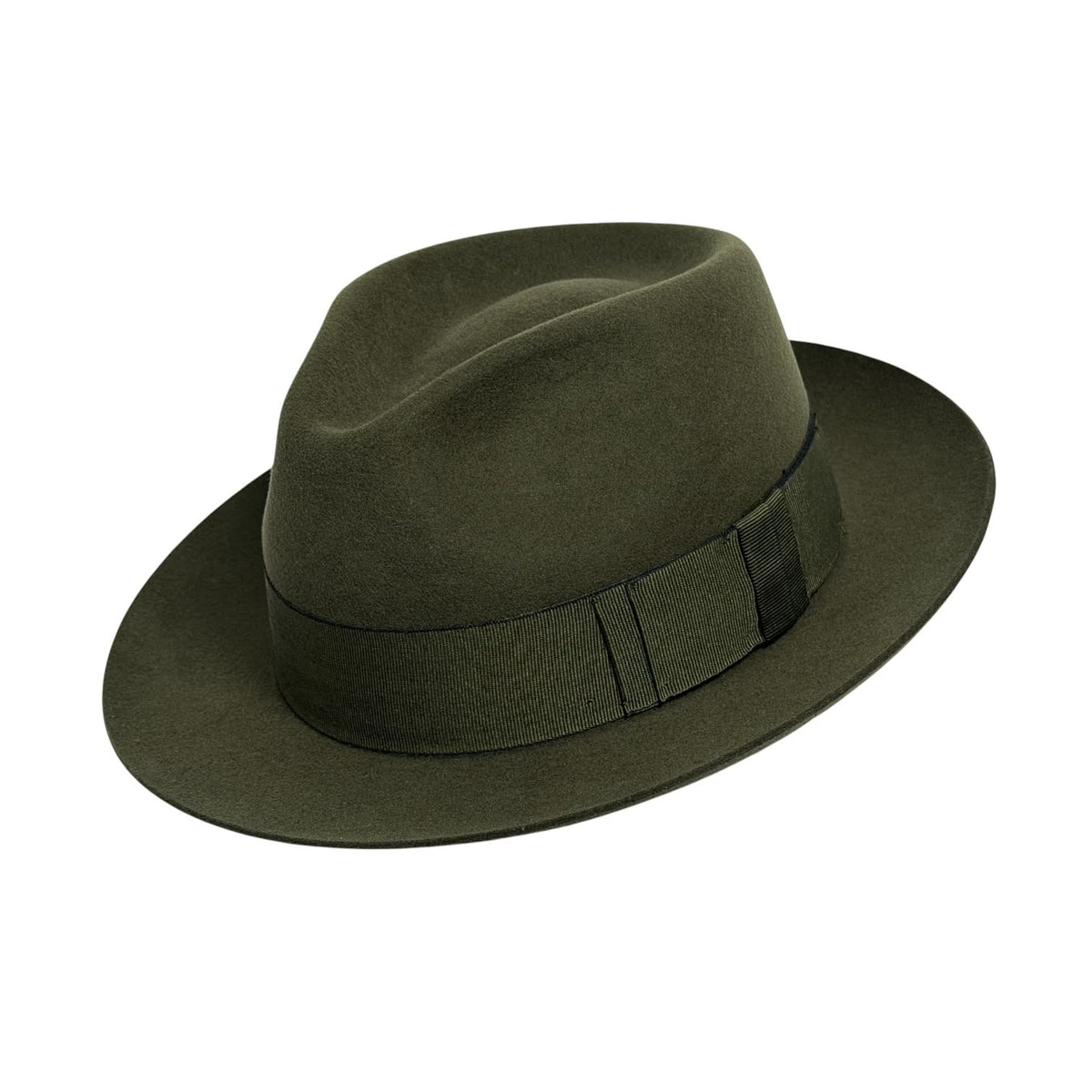 City Trilby in Fune Cashmere Felt