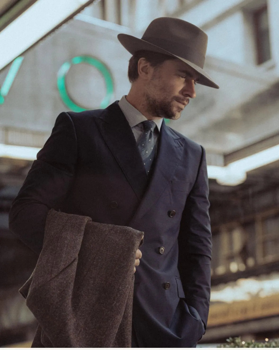 Manhattan Fedora Furfelt Structured Fit